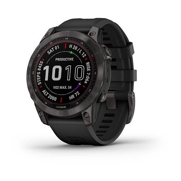 Часы Fenix 7 Sapphire Solar Titanium